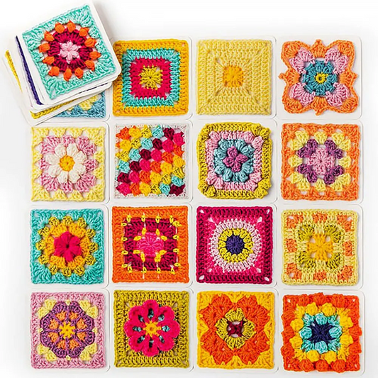 50 Mix & Matchs Designs The Granny Square Card Decks